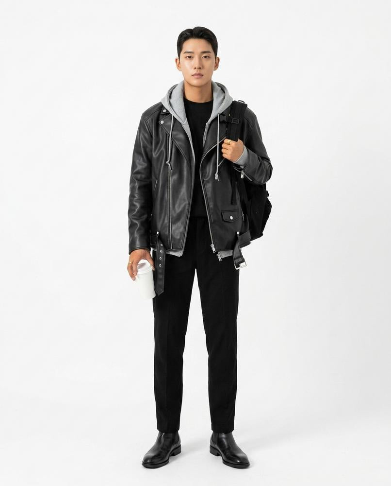 Cloppenburg Mode - Nikil | Gefütterte Lederoptik Jacke Herren