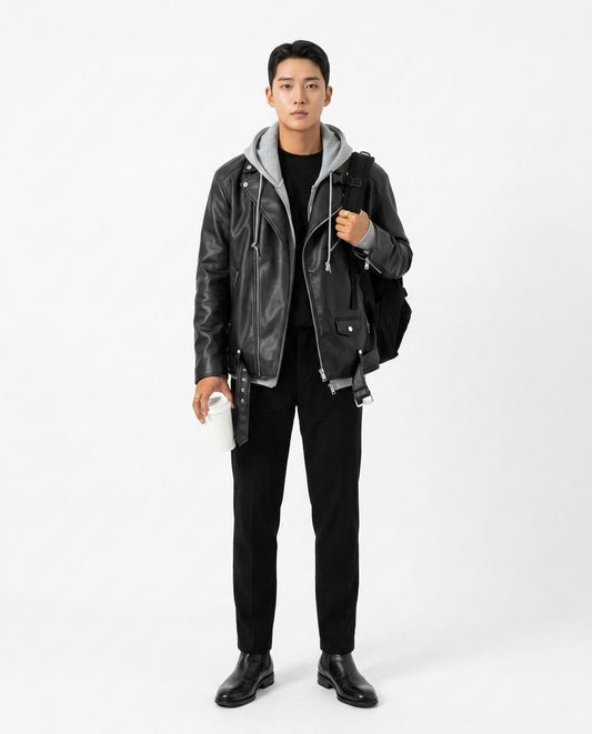 Cloppenburg Mode - Nikil | Gefütterte Lederoptik Jacke Herren