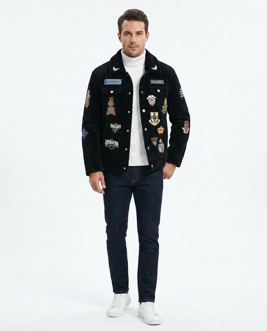 Cloppenburg Mode - Eozum | Applizierte Strukturierte Jacke Herren