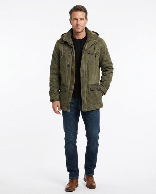 Cloppenburg Mode - Kihor | Gefütterte Gewaschene Jacke Herren