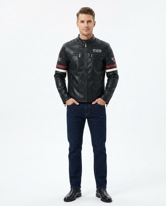Cloppenburg Mode - Riwod | Bestickt Kunstleder Jacke Herren
