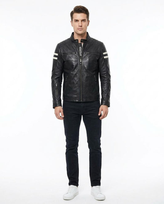 Cloppenburg Mode - Cipod | Lederne Gesteppte Jacke Herren