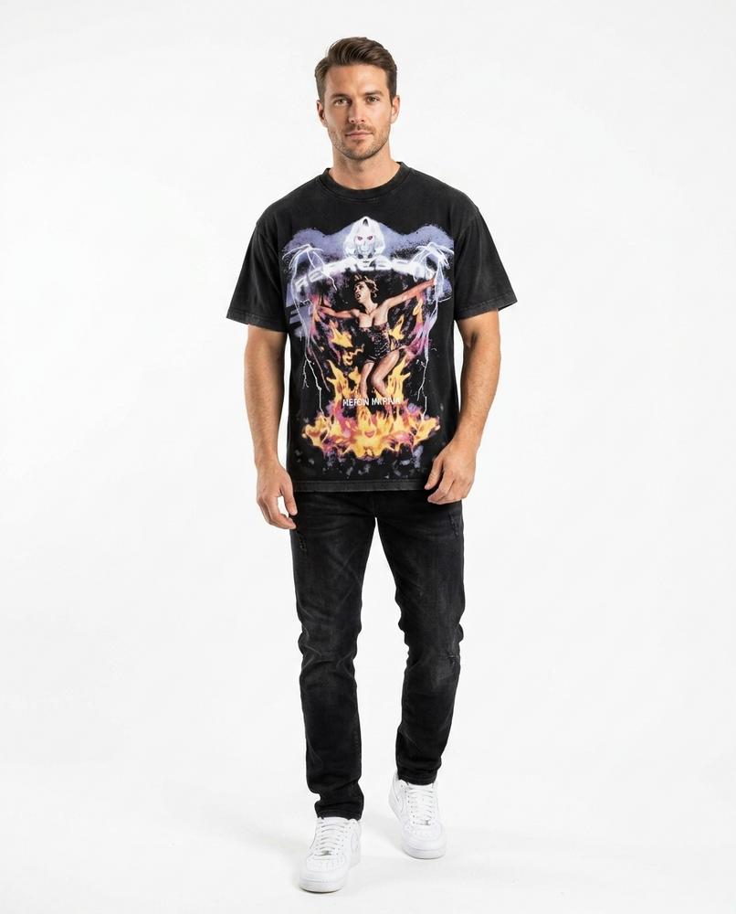 Cloppenburg Mode - Sinok | Kurzärmlig Bedruckt Shirt Unisex