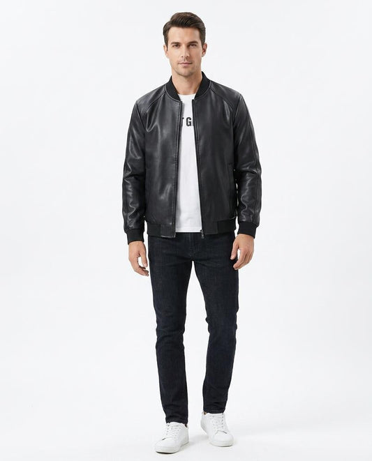 Cloppenburg Mode - Tawuk | Gefütterte Kunstleder Jacke Herren
