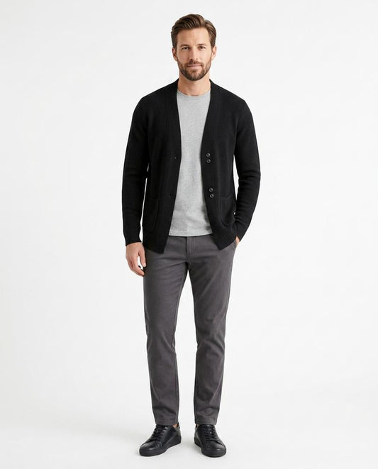 Cloppenburg Mode - Rezir | Gerippter Geknöpfter Cardigan Herren