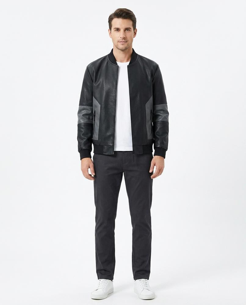 Cloppenburg Mode - Konan | Zweifarbige Gerippte Jacke Herren