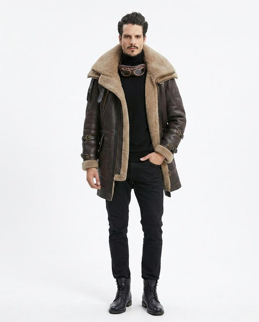 Cloppenburg Mode - Rawus | Gefütterter Leder Mantel Herren
