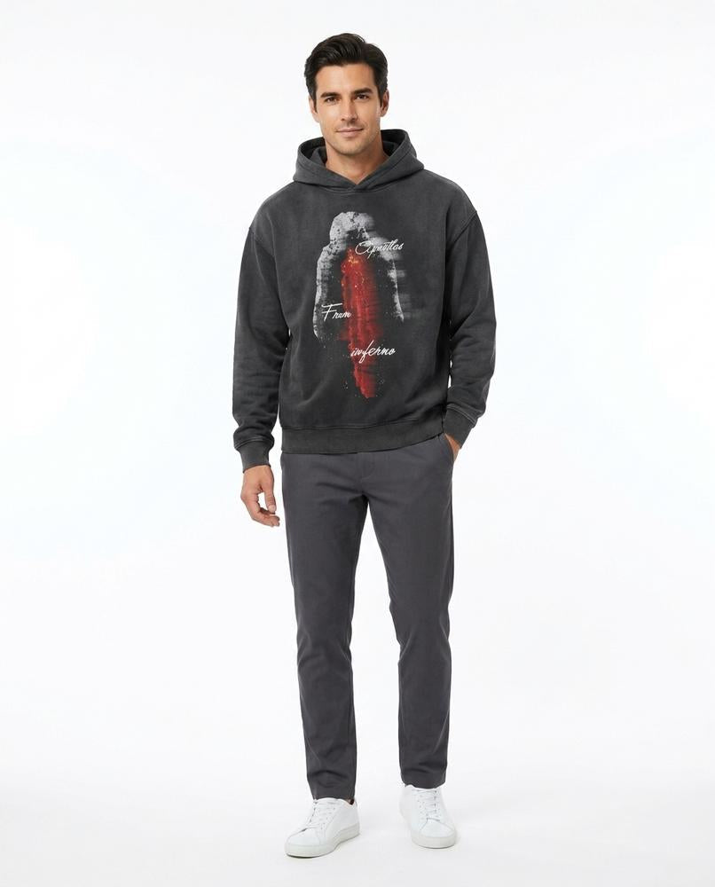 Cloppenburg Mode - Eowud | Bedruckter Gewaschener Hoodie Unisex