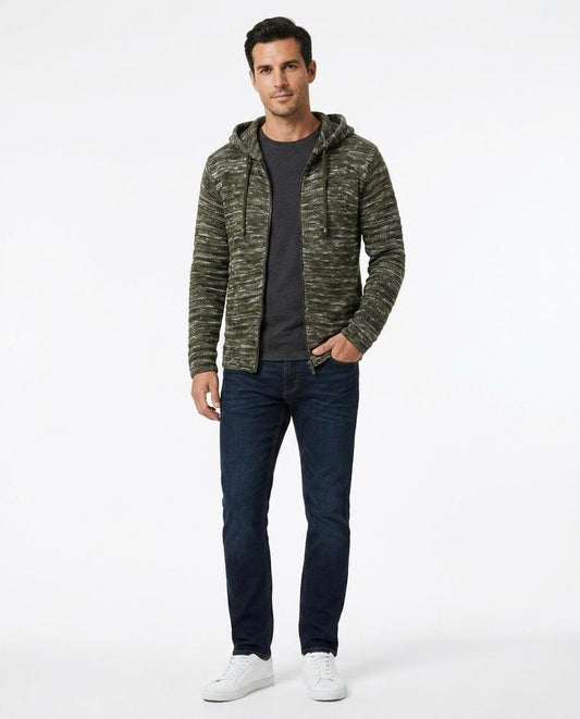 Cloppenburg Mode - Nidid | Meliert Gerippt Strickjacke Herren