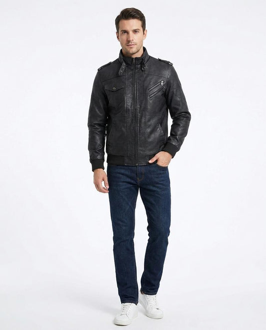 Cloppenburg Mode - Yelek | Gefütterte Kunstleder Jacke Herren