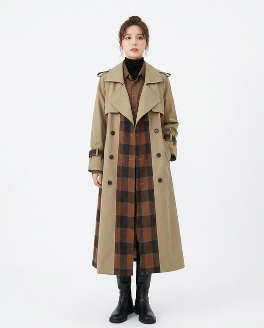 Cloppenburg Mode - Yofid | Zweireihiger Kontrastierender Mantel Damen