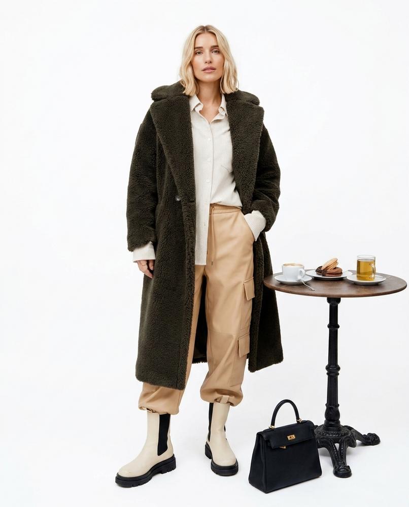 Cloppenburg Mode - Tubok | Strukturierter Teddy Mantel Damen