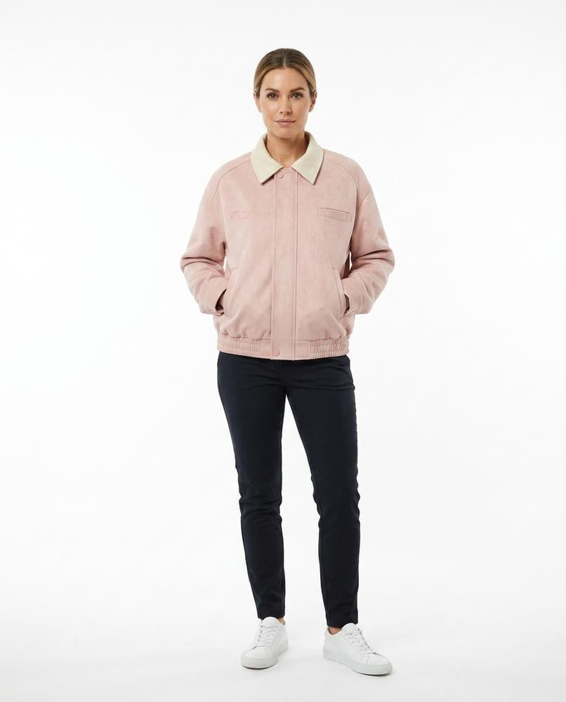Cloppenburg Mode - Tetas | Wildlederähnlich Kontrastfarben Jacke Unisex