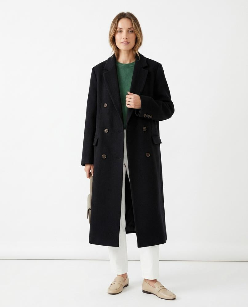 Cloppenburg Mode - Aanur | Zweireihiger Gefütterter Mantel Damen