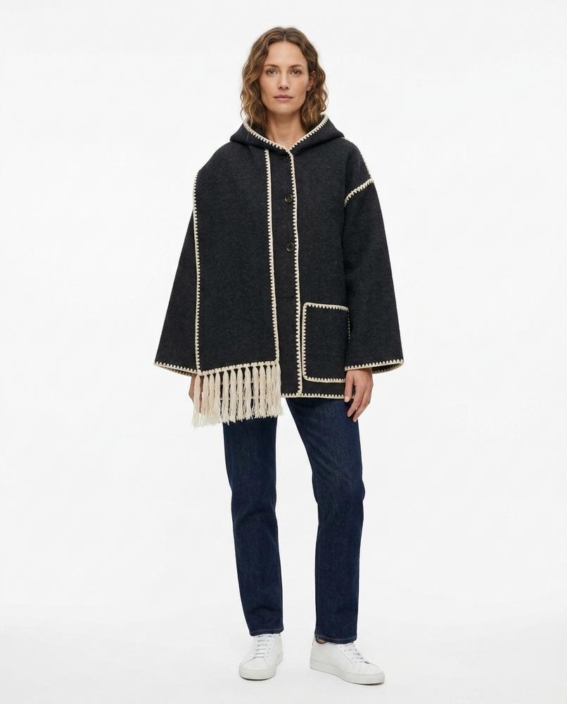 Cloppenburg Mode - Yapuv | Geknöpfter Kontrastierender Mantel Damen