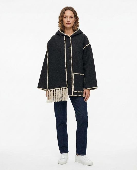 Cloppenburg Mode - Yapuv | Geknöpfter Kontrastierender Mantel Damen