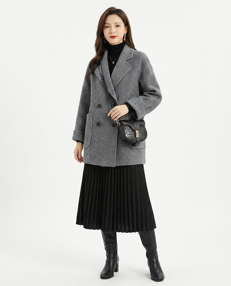 Cloppenburg Mode - Cihim | Zweireihiger Gewalkter Mantel Damen