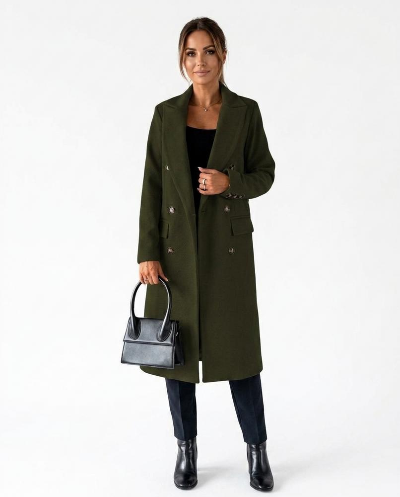 Cloppenburg Mode - Yifet | Zweireihiger Langgeschnittener Mantel Damen