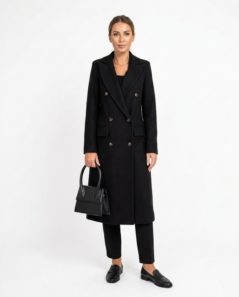 Cloppenburg Mode - Yifet | Zweireihiger Langgeschnittener Mantel Damen