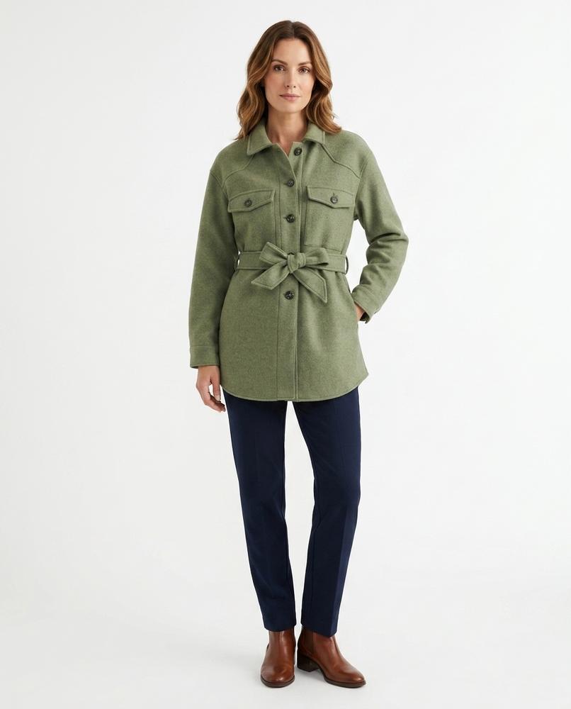 Cloppenburg Mode - Dawim | Gegürtete Strukturierte Jacke Damen