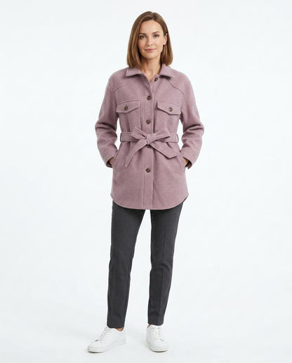 Cloppenburg Mode - Dawim | Gegürtete Strukturierte Jacke Damen