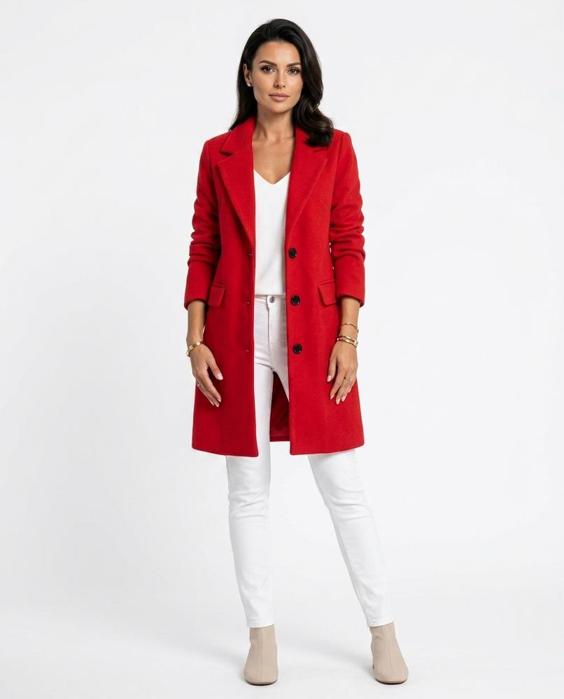 Cloppenburg Mode - Nafot | Einreihig Unifarben Mantel Damen