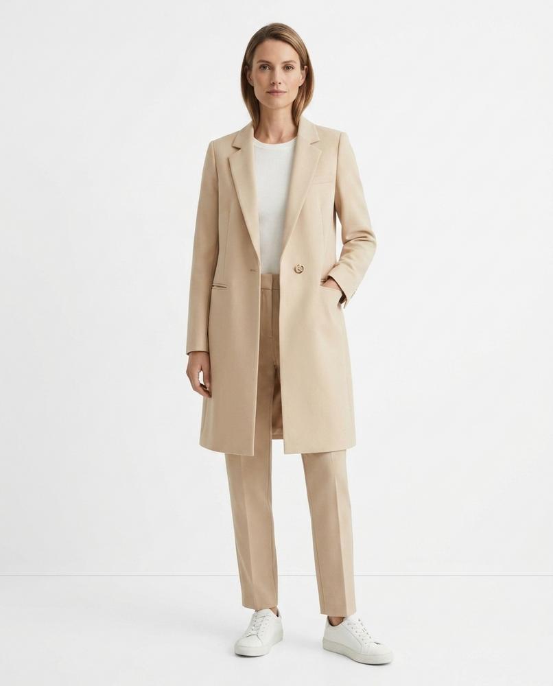 Cloppenburg Mode - Mofor | Ein-Knopf Gefütterter Mantel Damen
