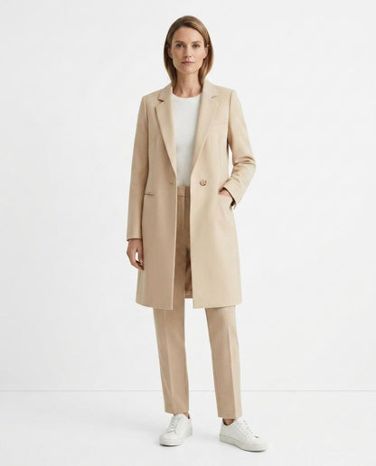 Cloppenburg Mode - Mofor | Ein-Knopf Gefütterter Mantel Damen