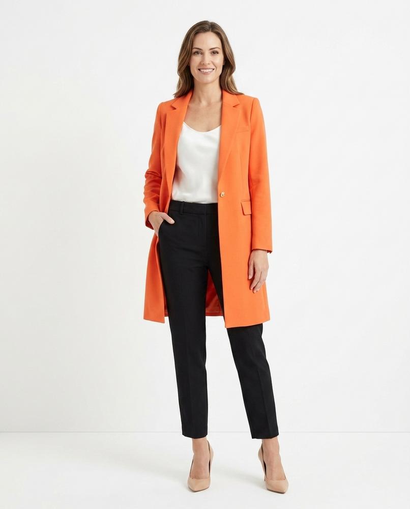 Cloppenburg Mode - Mofor | Ein-Knopf Gefütterter Mantel Damen