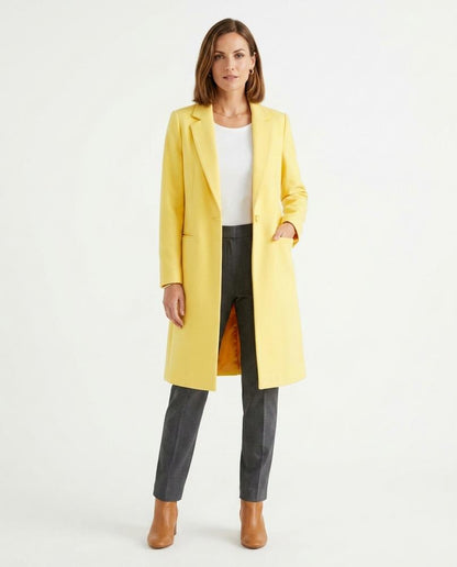 Cloppenburg Mode - Mofor | Ein-Knopf Gefütterter Mantel Damen