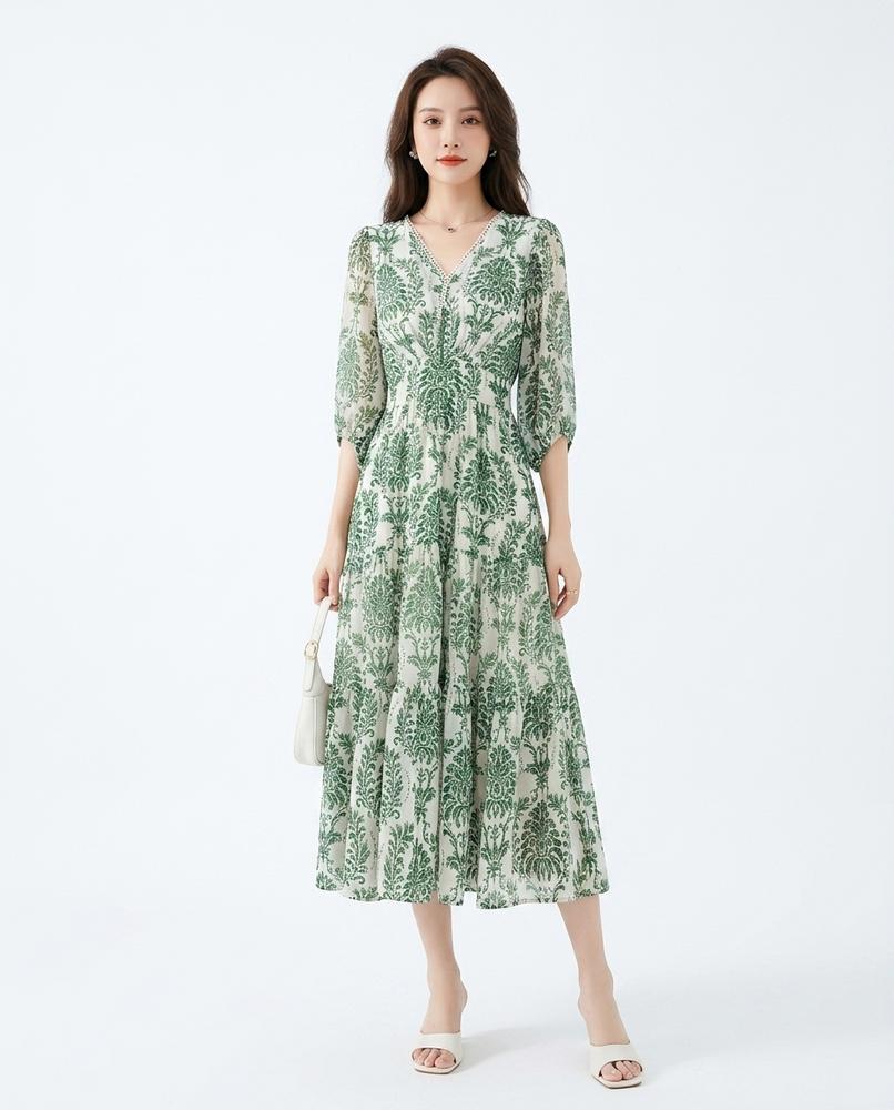 Cloppenburg Mode - Eilin | Gemustert Tailliert Kleid Damen