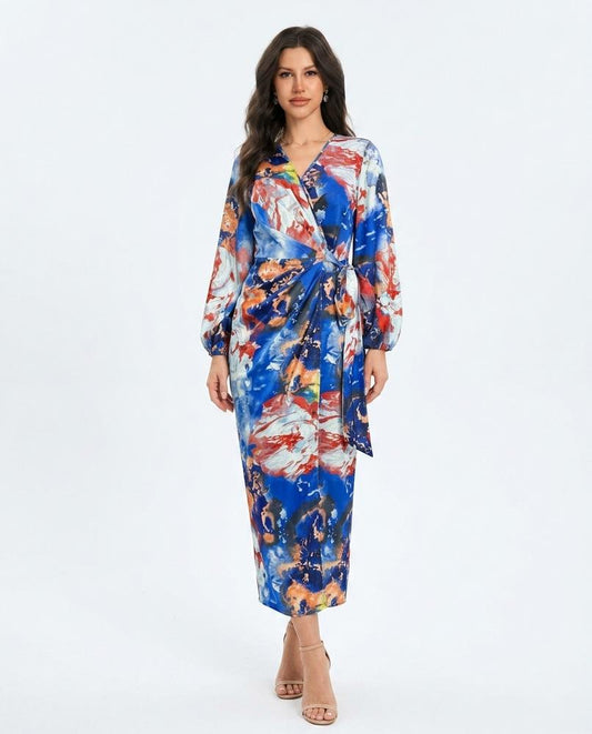 Cloppenburg Mode - Dugov | Gemustertes Gebundenes Kleid Damen