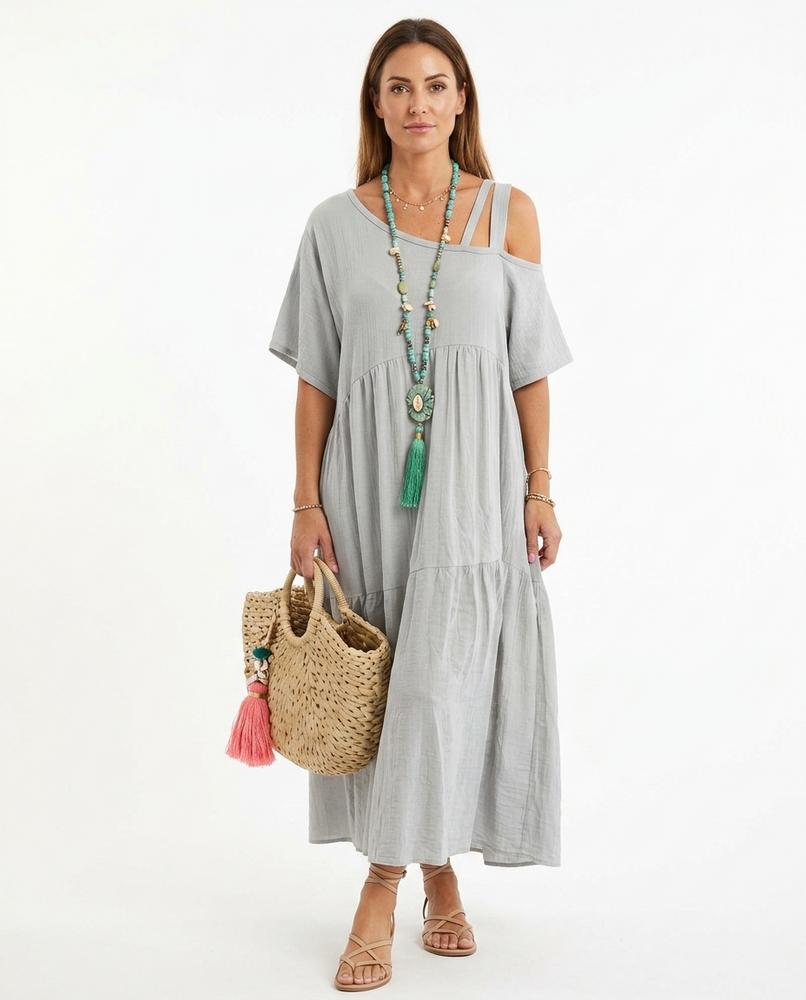Cloppenburg Mode - Zebad | Asymmetrisches Gestuftes Kleid Damen
