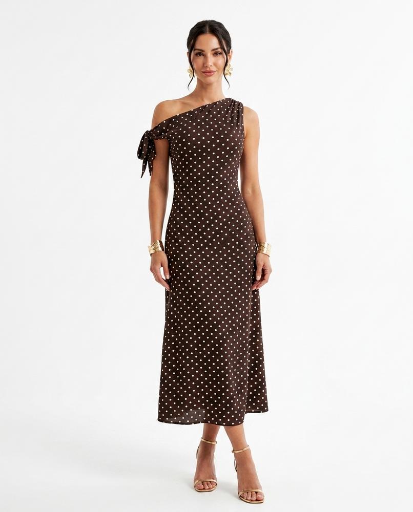 Cloppenburg Mode - Munas | Asymmetrisches Gepunktetes Kleid Damen