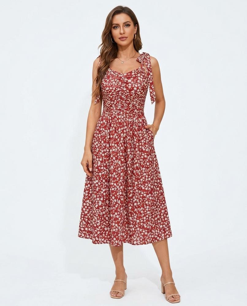 Cloppenburg Mode - Aazuv | Geblümt Gesmokt Kleid Damen