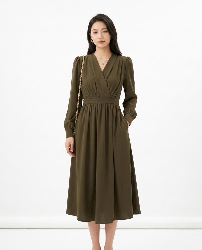 Cloppenburg Mode - Eabor | Tailliertes Langärmliges Kleid Damen