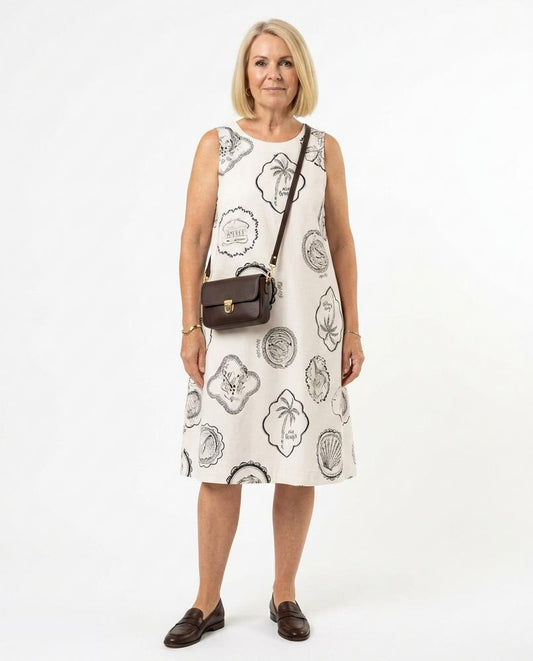 Cloppenburg Mode - Aalun | Ärmelloses Gemustertes Kleid Damen
