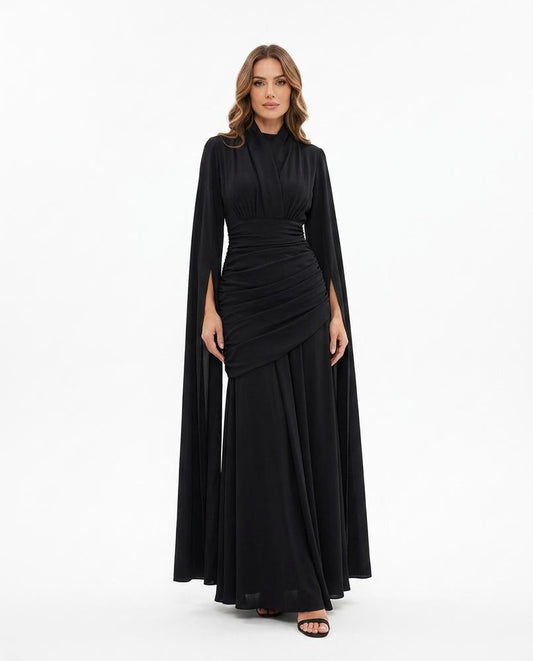 Cloppenburg Mode - Aekin | Langärmlig Geräffelt Kleid Damen