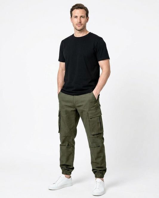 Cloppenburg Mode - Kewun | Gecuffte Baumwoll Hose Herren