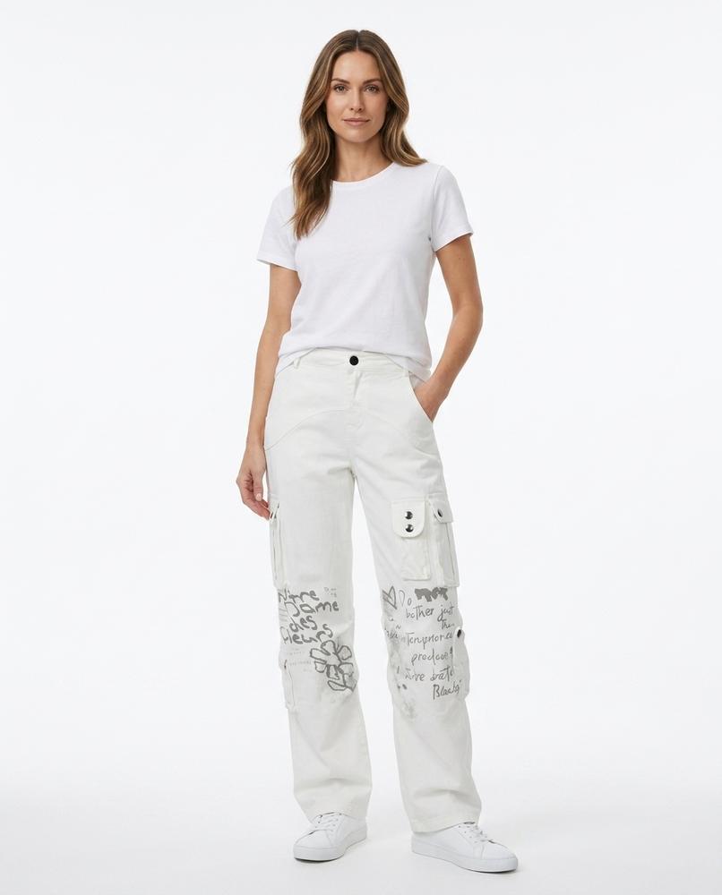 Cloppenburg Mode - Mumak | Bedruckte Weit Geschnittene Hose Unisex