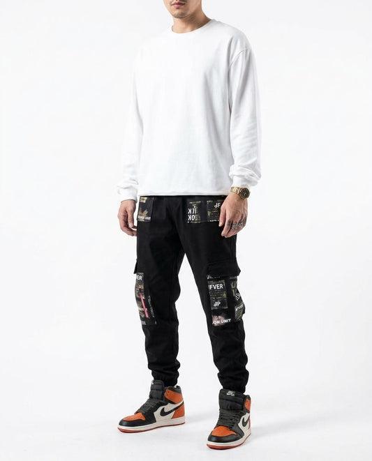 Cloppenburg Mode - Nozod | Applizierte Konische Hose Herren