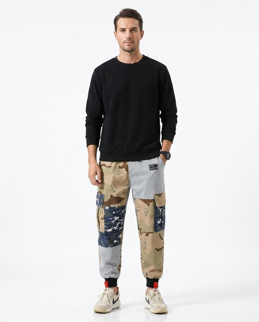 Cloppenburg Mode - Dedil | Gemusterte Patchwork Hose Herren
