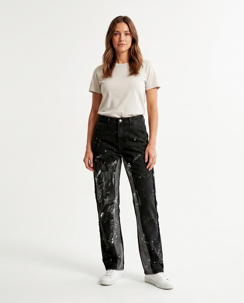 Cloppenburg Mode - Zahut | Gerade Geschnittene Farbbesprenkelte Hose Unisex