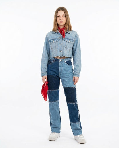 Cloppenburg Mode - Yuhun | Mehrfarbig Geflickt Hose Damen