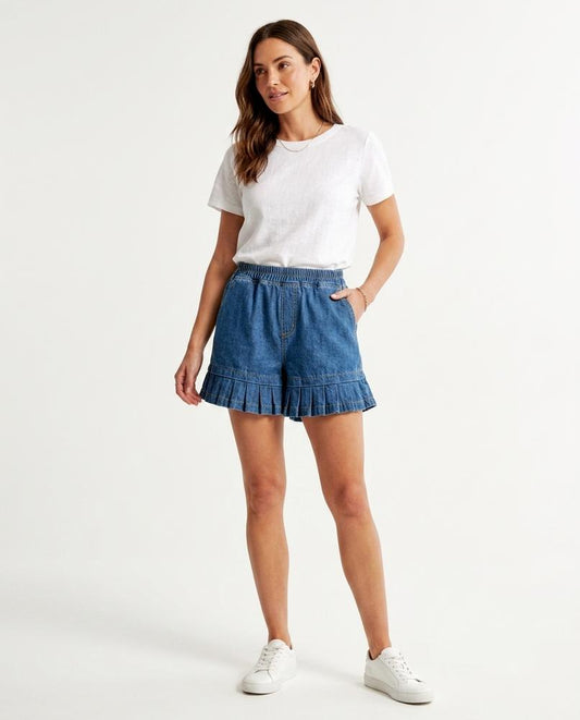 Cloppenburg Mode - Toves | Plissierte Denim Hose Damen