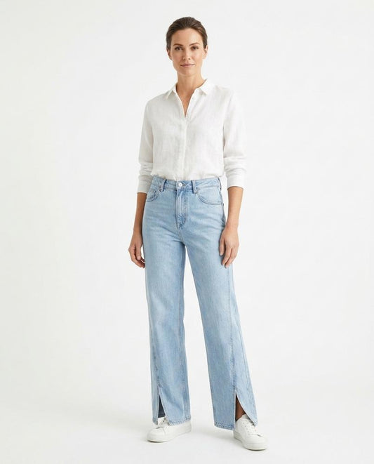 Cloppenburg Mode - Yofos | Weit Geschnittene Baumwoll Hose Damen