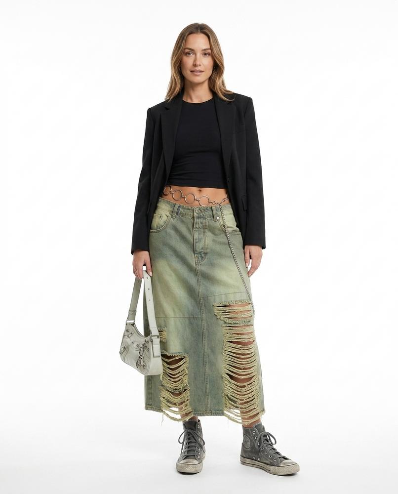 Cloppenburg Mode - Durer | Zerrissene Weite Hose Damen