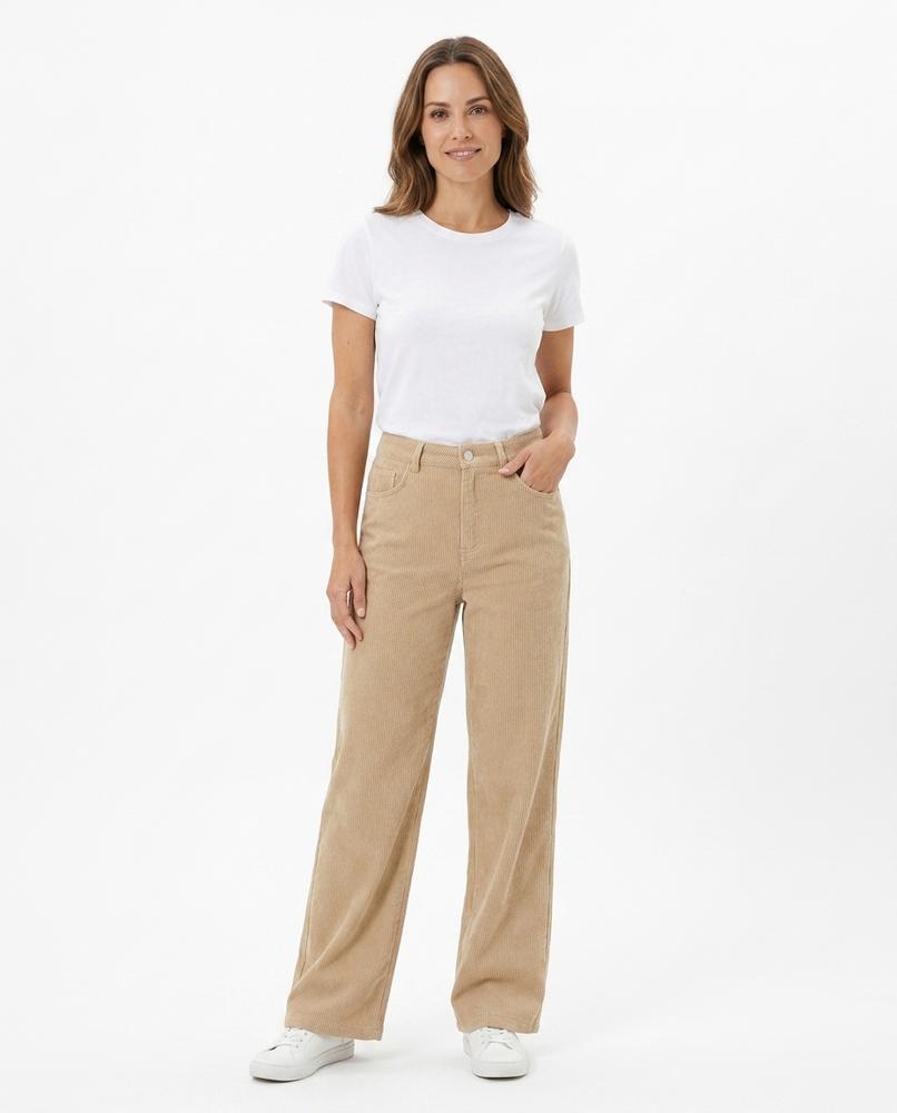 Cloppenburg Mode - Yarud | Gerippt Weitgeschnitten Cordhose Damen