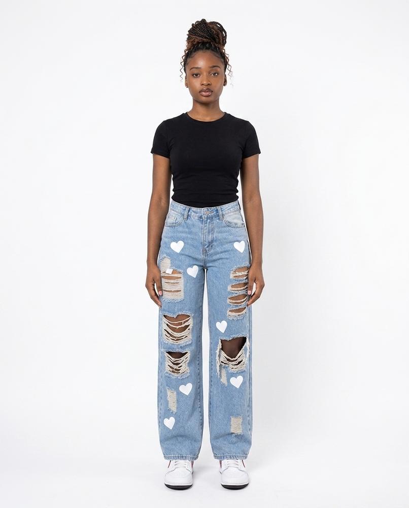 Cloppenburg Mode - Aihik | Zerrissene Bedruckte Hose Damen