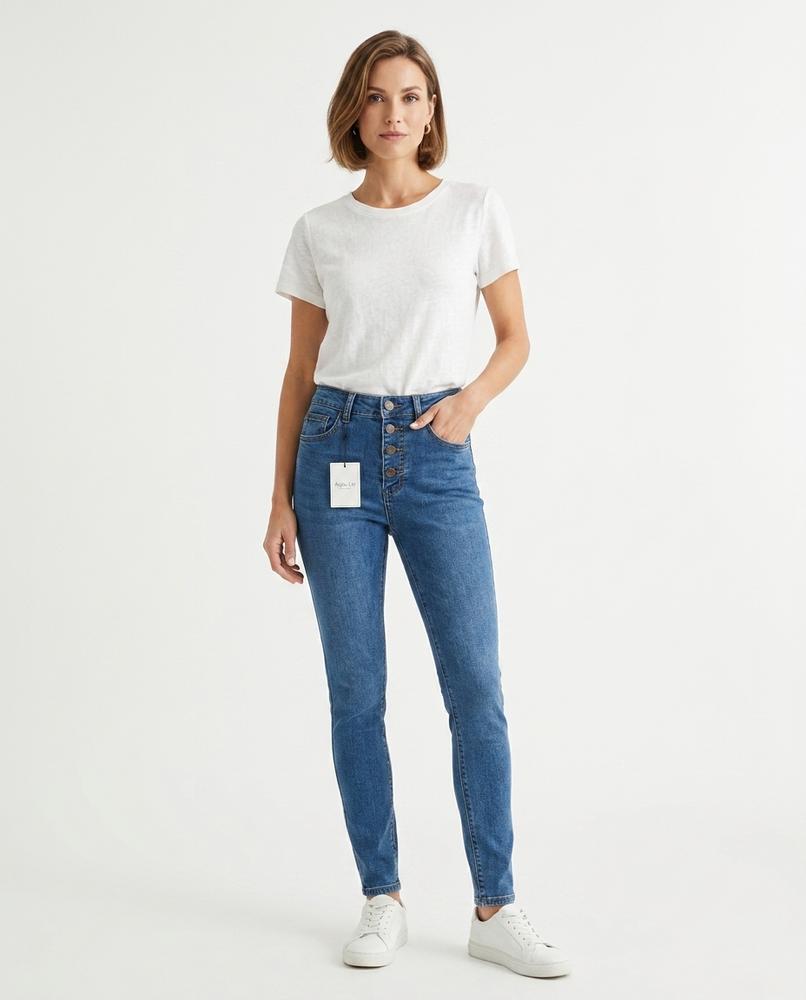 Cloppenburg Mode - Vazik | Hochtaillierte Geknöpfte Hose Damen